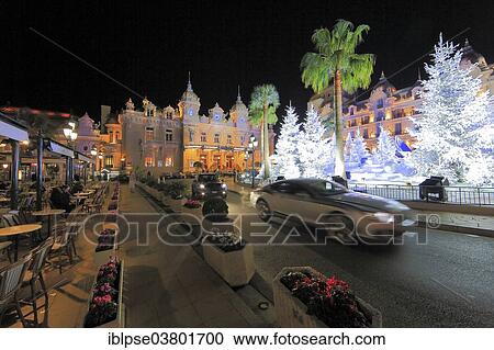"Forecourt of the Casino de Monte-Carlo with christmas decoration with white fir, Principality of Monaco" View Large Photo Image Stock Image - "Forecourt of the Casino de Monte-Carlo with christmas decoration with white fir, Principality of Monaco". Fotosearch