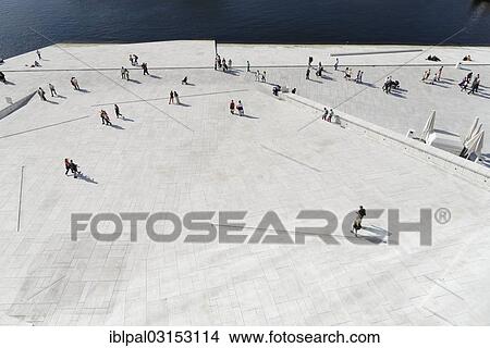 "Forecourt of the Oslo Opera House, city centre, Oslo, Oslo County, Eastern Norway, Norway, Europe" View Large Photo Image Picture - "Forecourt of the Oslo Opera House, city centre, Oslo, Oslo County, Eastern Norway, Norway, Europe". Fotosearch
