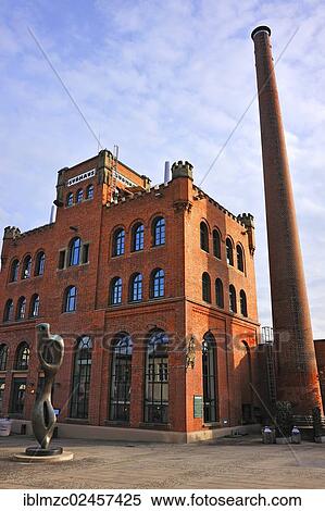 "Former brewery, Sudhaus beside the Kunsthalle Wuerth art gallery, built in 1903, sculpture by Henry Moore on the left, Lange Strasse 35-1, Schwaebisch Hall, Baden-Wuerttemberg, Germany, Europe, PublicGround, Europe" View Large Photo Image Stock Photography - "Former brewery, Sudhaus beside the Kunsthalle Wuerth art gallery, built in 1903, sculpture by Henry Moore on the left, Lange Strasse 35-1, Schwaebisch Hall, Baden-Wuerttemberg, Germany, Europe, PublicGround, Europe". Fotosearch