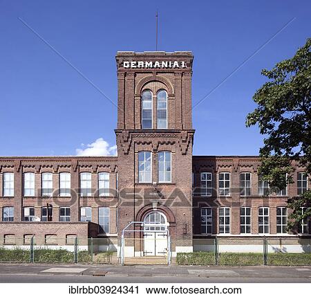 Stock Image - "Former cotton mill Germania, monument, Epe, Gronau, Westphalia, North Rhine-Westphalia, Germany, Europe". Fotosearch