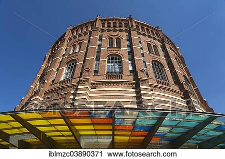 "Former Gasometer from 1896, since 2001 a shopping centre and apartments, stained glass awning at the front, Guglgasse, Vienna, Vienna State, Austria, Europe" View Large Photo Image Stock Image - "Former Gasometer from 1896, since 2001 a shopping centre and apartments, stained glass awning at the front, Guglgasse, Vienna, Vienna State, Austria, Europe". Fotosearch