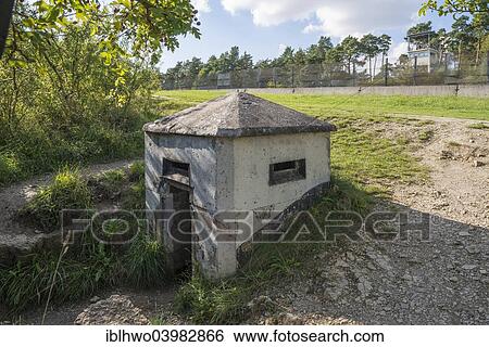 "Former inner German border, death zone, observation bunker, American observation tower at the back, now memorials and museums, Point Alpha Memorial, Geisa, Rhon Mountains, Thuringia, Germany, Europe" View Large Photo Image Stock Photograph - "Former inner German border, death zone, observation bunker, American observation tower at the back, now memorials and museums, Point Alpha Memorial, Geisa, Rhon Mountains, Thuringia, Germany, Europe". Fotosearch