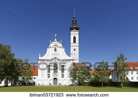 "Former monastery with the Minster of St. Mary of the Assumption, Diessen am Ammersee, Pfaffenwinkel region, Upper Bavaria, Bavaria, Germany, Europe" View Large Photo Image Stock Image - "Former monastery with the Minster of St. Mary of the Assumption, Diessen am Ammersee, Pfaffenwinkel region, Upper Bavaria, Bavaria, Germany, Europe". Fotosearch