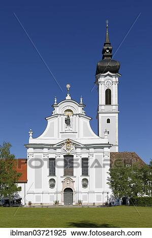 "Former monastery with the Minster of St. Mary of the Assumption, Diessen am Ammersee, Pfaffenwinkel region, Upper Bavaria, Bavaria, Germany, Europe" View Large Photo Image Stock Photography - "Former monastery with the Minster of St. Mary of the Assumption, Diessen am Ammersee, Pfaffenwinkel region, Upper Bavaria, Bavaria, Germany, Europe". Fotosearch