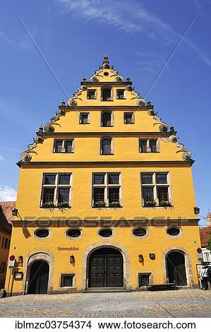 "Former municipal granary, early 17th century, Dinkelsbuhl, Middle Franconia, Bavaria, Germany, Europe" View Large Photo Image Picture - "Former municipal granary, early 17th century, Dinkelsbuhl, Middle Franconia, Bavaria, Germany, Europe". Fotosearch