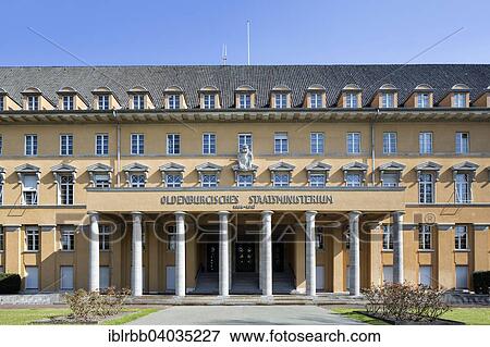 Stock Photo - "Former parliament and state ministry, Oldenburg, Lower Saxony, Germany, Europe". Fotosearch