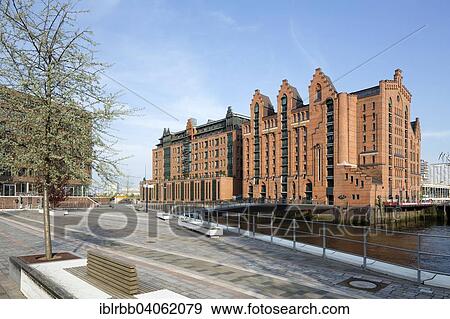"Former quayside warehouse Kaispeicher B in the Speicherstadt warehouse district from 1879, now the International Maritime Museum, Hamburg, Germany, Europe" View Large Photo Image Stock Photo - "Former quayside warehouse Kaispeicher B in the Speicherstadt warehouse district from 1879, now the International Maritime Museum, Hamburg, Germany, Europe". Fotosearch