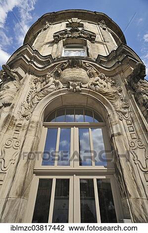 "Former Royal Bank Branch, Baroque-style Art Nouveau, 1905-1908, sculptors Martin Mosch and Gottlieb Eigensatz, today the Directorate of Forestry, Bayreuth, Bavaria, Germany, Europe" View Large Photo Image Stock Image - "Former Royal Bank Branch, Baroque-style Art Nouveau, 1905-1908, sculptors Martin Mosch and Gottlieb Eigensatz, today the Directorate of Forestry, Bayreuth, Bavaria, Germany, Europe". Fotosearch