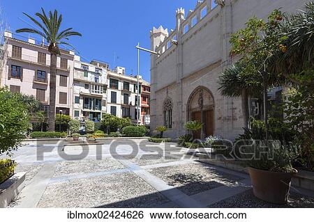 Former Sa Llotja maritime trading exchange, Catalan Gothic facade, currently exhibitions space for arts and culture, Placa de la Llotja, old town, Ciutat Antiga, Palma de Mallorca, Majorca, Balearic Islands, Spain, Europe View Large Photo Image Stock Photograph - Former Sa Llotja maritime trading exchange, Catalan Gothic facade, currently exhibitions space for arts and culture, Placa de la Llotja, old town, Ciutat Antiga, Palma de Mallorca, Majorca, Balearic Islands, Spain, Europe. Fotosearch