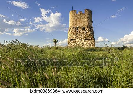 "Former signal tower of the German colonial forces from the colonial period, Uhlenhorst, Hardap Region, Namibia, Africa" View Large Photo Image Picture - "Former signal tower of the German colonial forces from the colonial period, Uhlenhorst, Hardap Region, Namibia, Africa". Fotosearch