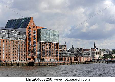"Former warehouse, Elbspeicher and fish auction hall at St. Pauli Fish Market, Hamburg, Germany, Europe" View Large Photo Image Stock Photograph - "Former warehouse, Elbspeicher and fish auction hall at St. Pauli Fish Market, Hamburg, Germany, Europe". Fotosearch