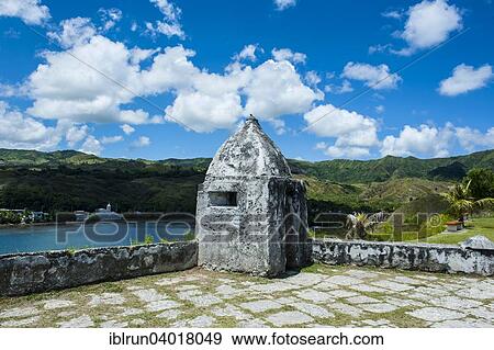 Stock Photo - "Fort Soledad, Umatac, Guam, US Territory, Pacific, Oceania". Fotosearch