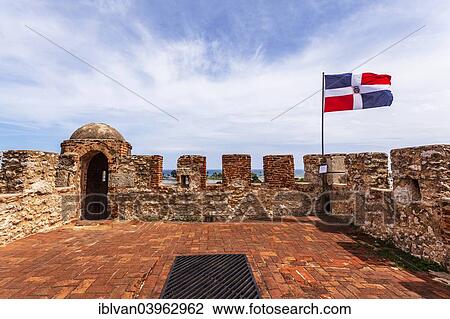 "Fortaleza Ozama, Torre De Homenaje, XVI century, Unesco World Heritage Site Zona Colonial, Santo Domingo City, Dominican Republic, North America" View Large Photo Image Stock Image - "Fortaleza Ozama, Torre De Homenaje, XVI century, Unesco World Heritage Site Zona Colonial, Santo Domingo City, Dominican Republic, North America". Fotosearch
