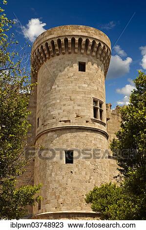 "Fortifications of the 14th century medieval Palace of the Grand Master of the Knights of St John, UNESCO World Heritage Site, Rhodes, Greece, Europe" View Large Photo Image Stock Image - "Fortifications of the 14th century medieval Palace of the Grand Master of the Knights of St John, UNESCO World Heritage Site, Rhodes, Greece, Europe". Fotosearch
