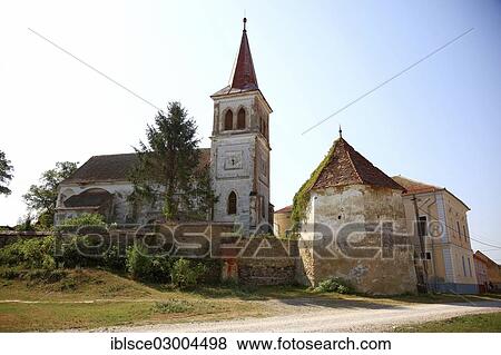 Stock Photo - "Fortified Church of Beia, Beia, Siebenburgen, Romania, Europe". Fotosearch