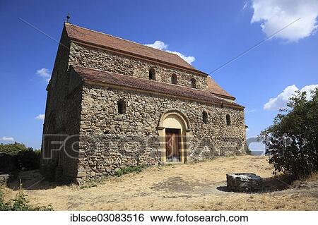 Stock Photograph - "Fortified Church of St Michael, Michelsberg, Cisnadie, Transylvania, Romania, Europe". Fotosearch