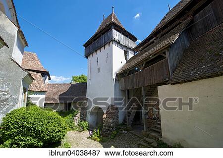 "Fortified Saxonian church, UNESCO World Heritage Site, Viscri, Romania, Europe" View Large Photo Image Stock Photo - "Fortified Saxonian church, UNESCO World Heritage Site, Viscri, Romania, Europe". Fotosearch