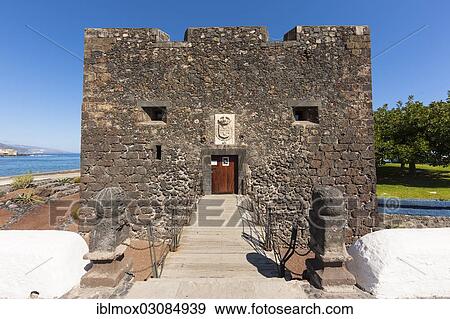 "Fortress Castillo San Felipe at Playa Jardin, Puerto de la Cruz, Tenerife, Canary Islands, Spain, Europe" View Large Photo Image Stock Photo - "Fortress Castillo San Felipe at Playa Jardin, Puerto de la Cruz, Tenerife, Canary Islands, Spain, Europe". Fotosearch