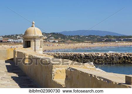 "Fortress of Ponta da Bandeira, Lagos, Algarve, Portugal, Europe" View Large Photo Image Stock Image - "Fortress of Ponta da Bandeira, Lagos, Algarve, Portugal, Europe". Fotosearch
