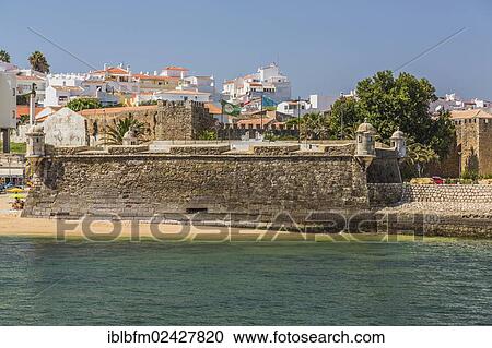 "Fortress Ponta da Bandeira, Lagos, Algarve, Portugal, Europe" View Large Photo Image Stock Image - "Fortress Ponta da Bandeira, Lagos, Algarve, Portugal, Europe". Fotosearch