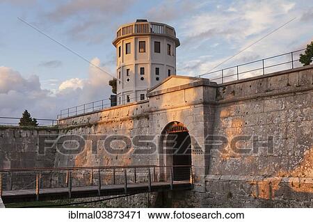 Stock Image - "Fortress, Pula, Istria, Croatia, Europe". Fotosearch