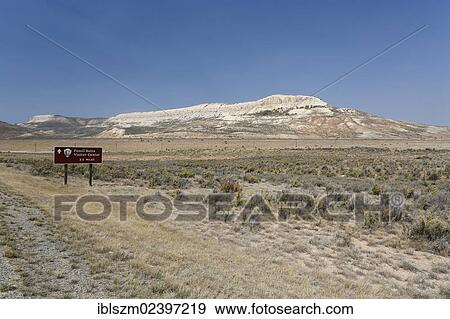"Fossil Butte National Park, sign indicating a visitor center, Wyoming, USA" View Large Photo Image Stock Photo - "Fossil Butte National Park, sign indicating a visitor center, Wyoming, USA". Fotosearch
