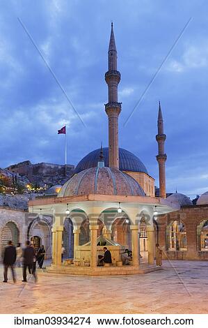 "Fountain for ablutions in front of Dergah Mosque, Mevlid-i Halil Camii, Sanliurfa, Urfa, Sanliurfa, Southeastern Anatolia, Anatolia, Turkey, Asia" View Large Photo Image Picture - "Fountain for ablutions in front of Dergah Mosque, Mevlid-i Halil Camii, Sanliurfa, Urfa, Sanliurfa, Southeastern Anatolia, Anatolia, Turkey, Asia". Fotosearch