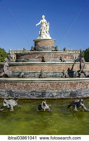 "Fountain of Latona, Herrenchiemsee New Palace, Schlosspark palace gardens, Herreninsel island, Chiemsee lake, Chiemgau, Upper Bavaria, Bavaria, Germ" View Large Photo Image Stock Image - "Fountain of Latona, Herrenchiemsee New Palace, Schlosspark palace gardens, Herreninsel island, Chiemsee lake, Chiemgau, Upper Bavaria, Bavaria, Germ". Fotosearch