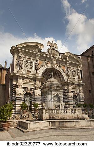 "Fountain of the Organ at Villa d'Este gardens, Tivoli, Lazio, Italy, Europe" View Large Photo Image Stock Photo - "Fountain of the Organ at Villa d'Este gardens, Tivoli, Lazio, Italy, Europe". Fotosearch