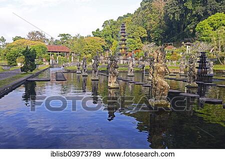 "Fountains and water basins at the Tirta Gangga Water Temple, Bali, Indonesia, Asia" View Large Photo Image Stock Photo - "Fountains and water basins at the Tirta Gangga Water Temple, Bali, Indonesia, Asia". Fotosearch