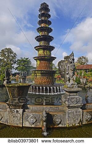 "Fountains at the Tirta Gangga Water Temple, Bali, Indonesia, Asia" View Large Photo Image Stock Image - "Fountains at the Tirta Gangga Water Temple, Bali, Indonesia, Asia". Fotosearch