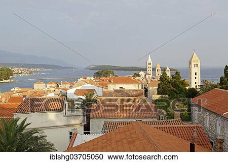 "Four church steeples above the roofs of the historic town centre, Rab, Rab, Primorje-Gorski Kotar, Croatia, Europe" View Large Photo Image Stock Image - "Four church steeples above the roofs of the historic town centre, Rab, Rab, Primorje-Gorski Kotar, Croatia, Europe". Fotosearch