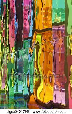 Stock Image - "Foyer, Palais des congres de Montreal convention center, Montreal, Quebec Province, Canada, North America". Fotosearch