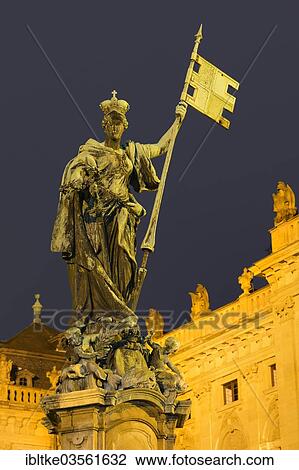 "Frankonia Fountain in front of Wuerzburg Residence, Residence Square, Wurzburg, Lower Franconia, Bavaria, Germany, Europe" View Large Photo Image Stock Image - "Frankonia Fountain in front of Wuerzburg Residence, Residence Square, Wurzburg, Lower Franconia, Bavaria, Germany, Europe". Fotosearch