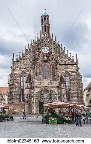 "Frauenkirche church on Hauptmarkt square, Nuremberg, Middle Franconia, Bavaria, Germany, Europe" View Large Photo Image Stock Image - "Frauenkirche church on Hauptmarkt square, Nuremberg, Middle Franconia, Bavaria, Germany, Europe". Fotosearch