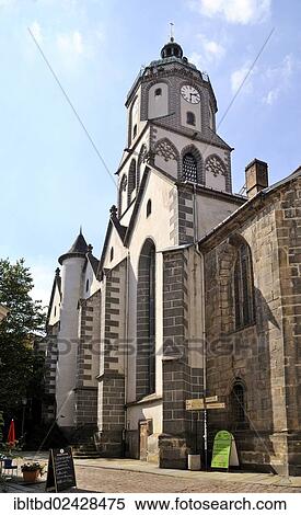 Stock Photography - "Frauenkirche, Unserer lieben Frauen St. Marien church, Meissen, Saxony, Germany, Europe". Fotosearch