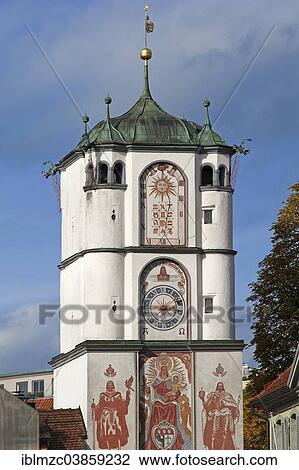 "Frauentor gate, present gate in the Renaissance style, built in 1608, Wangen, Allgau, Bavaria, Germany, Europe" View Large Photo Image Stock Image - "Frauentor gate, present gate in the Renaissance style, built in 1608, Wangen, Allgau, Bavaria, Germany, Europe". Fotosearch