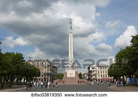 "Freedom Monument, Riga, Latvia, Baltic States, Europe" View Large Photo Image Stock Image - "Freedom Monument, Riga, Latvia, Baltic States, Europe". Fotosearch