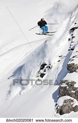 "Freerider jumping, snowy landscape, northern Tyrol, Austria, Europe" View Large Photo Image Stock Image - "Freerider jumping, snowy landscape, northern Tyrol, Austria, Europe". Fotosearch