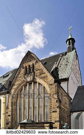 Stock Image - "Freiberg Cathedral of St. Mary, Freiberg, Saxony, Germany, Europe". Fotosearch
