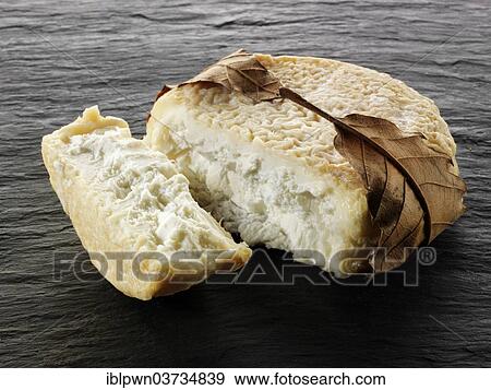 Stock Photo - "French goat cheese, or chevre". Fotosearch
