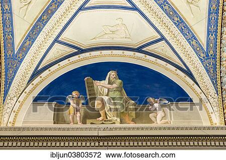 "Fresco of Moses, Vatican Library, Vatican Museums, Vatican, Rome, Lazio, Italy, Europe" View Large Photo Image Stock Image - "Fresco of Moses, Vatican Library, Vatican Museums, Vatican, Rome, Lazio, Italy, Europe". Fotosearch