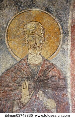 Stock Photography - "Fresco, St. Nicholas Church or Noel Baba Kilisesi, Demre, Lycia, Province of Antalya, Turkey, Asia". Fotosearch