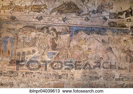 "Frescoes, wall paintings, bathhouse, desert castle Qasr Amra or Qusaie Amra, Red Palace, UNESCO World Heritage Site, Jordan, Asia" View Large Photo Image Stock Image - "Frescoes, wall paintings, bathhouse, desert castle Qasr Amra or Qusaie Amra, Red Palace, UNESCO World Heritage Site, Jordan, Asia". Fotosearch