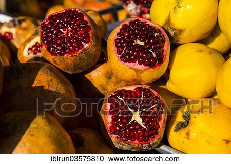 "Fresh pomegranates for sale in the Bazaar of Sulaymaniyah, Sulaymaniyah, Iraqi Kurdistan, Iraq, Asia" View Large Photo Image Stock Image - "Fresh pomegranates for sale in the Bazaar of Sulaymaniyah, Sulaymaniyah, Iraqi Kurdistan, Iraq, Asia". Fotosearch