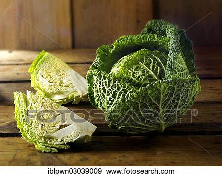 Fresh savoy cabbage View Large Photo Image Stock Photo - Fresh savoy cabbage. Fotosearch
