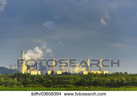 "Frimmersdorf, Neurath I und Neurath II lignite-fired power plants, Rhenish lignite mining area, Grevenbroich, Rhineland, North Rhine-Westphalia, Germany, Europe" View Large Photo Image Picture - "Frimmersdorf, Neurath I und Neurath II lignite-fired power plants, Rhenish lignite mining area, Grevenbroich, Rhineland, North Rhine-Westphalia, Germany, Europe". Fotosearch
