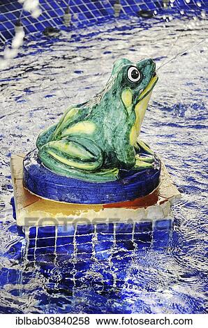 "Frog spouting water, fountain figure, fountain, Plaza de Espana, Vejer de la Frontera, Cadiz Province, Costa de la Luz, Andalusia, Spain, Europe" View Large Photo Image Stock Photo - "Frog spouting water, fountain figure, fountain, Plaza de Espana, Vejer de la Frontera, Cadiz Province, Costa de la Luz, Andalusia, Spain, Europe". Fotosearch