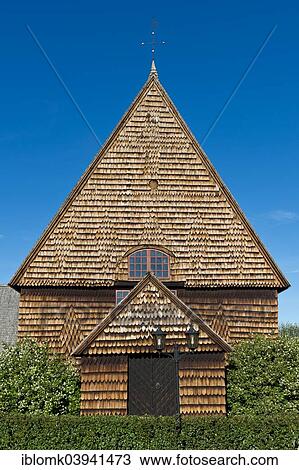 "Front, old wooden church, Djursdala, Smaland, Sweden, Europe" View Large Photo Image Stock Image - "Front, old wooden church, Djursdala, Smaland, Sweden, Europe". Fotosearch