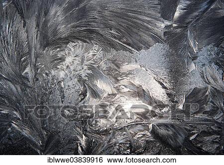 Stock Photograph - Frost pattern. Fotosearch